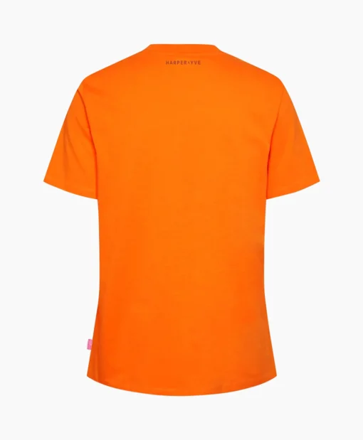 Harper & Yve T-Shirt Korte Mouw Followthesun-Ss Oranje