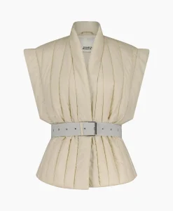 Isabel Marant Gilet Ajali-Ga Ecru