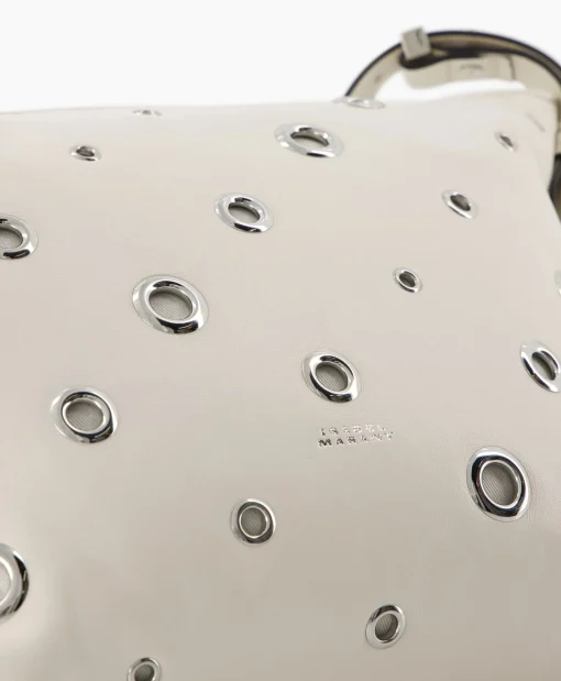 Isabel Marant Schouder / Hand Tas Leyden-Gd Ecru