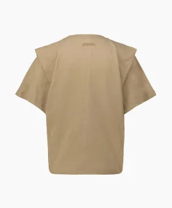 Isabel Marant T-Shirt Korte Mouw Zelitos-Ga Khaki