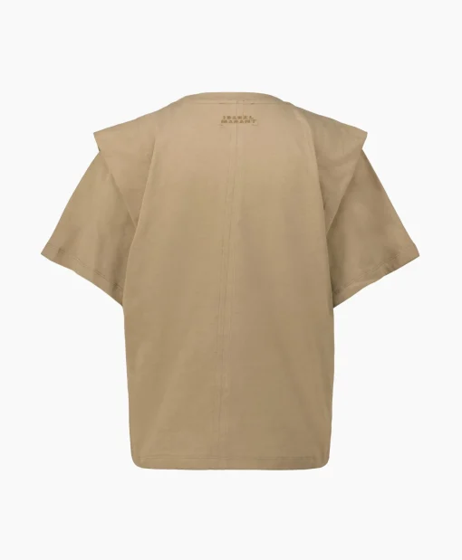 Isabel Marant T-Shirt Korte Mouw Zelitos-Ga Khaki