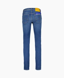 Jacob Cohen Jacob Cohen Jeans Pant 5 Pkt Slim Fit Bard Blauw