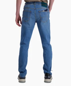 Jacob Cohen Jeans 5 Pkt Slim Fit Bard Midden Blauw