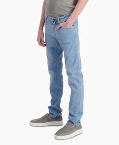 Jacob Cohen Jeans 5 Pkt Super Slim Fit Nick Blauw