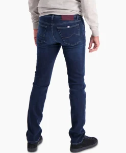 Jacob Cohen Jeans 5-Pocket Nick Slim Donker Blauw