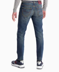 Jacob Cohen Jeans 5-Pocket Scott Blauw