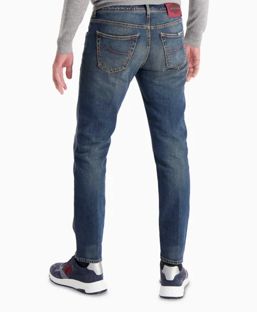 Jacob Cohen Jeans 5-Pocket Scott Blauw