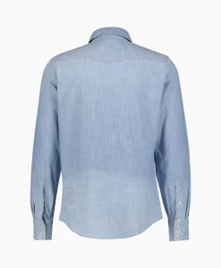 Jacob Cohen Overhemd Western Blauw