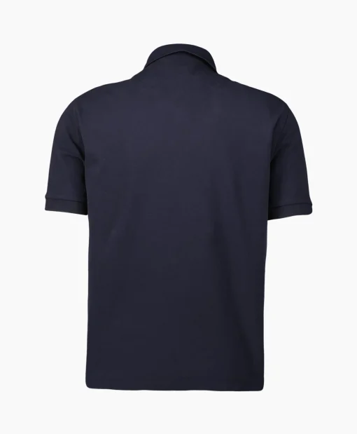 Jacob Cohen Polo M/C Dettagli Con Popeline Donker Blauw