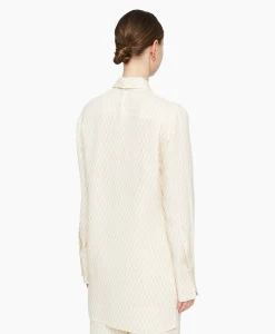 Joseph Blouse Bold Alcove Print Ecru