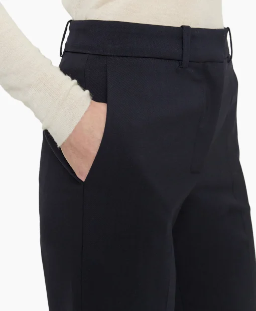 Joseph Pantalon Morissey Tailor Wool Donker Blauw