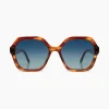 Komono Zonnebril Iggy Bourbon Gold Goud
