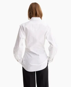 Les Coyotes De Paris Blouse Shaped Poplin Wit