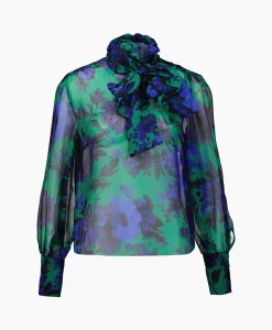 Liu Jo Blouse C/Fiocco Blauw