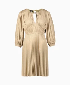 Liu Jo Midi Jurk Abito C/Intarsio Goud