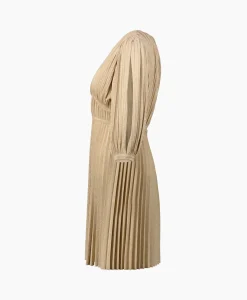 Liu Jo Midi Jurk Abito C/Intarsio Goud