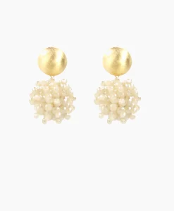 Lott. Gioielli Lott. Gioielli Oorbellen Ce Gb Globe S Double Ston Zalm