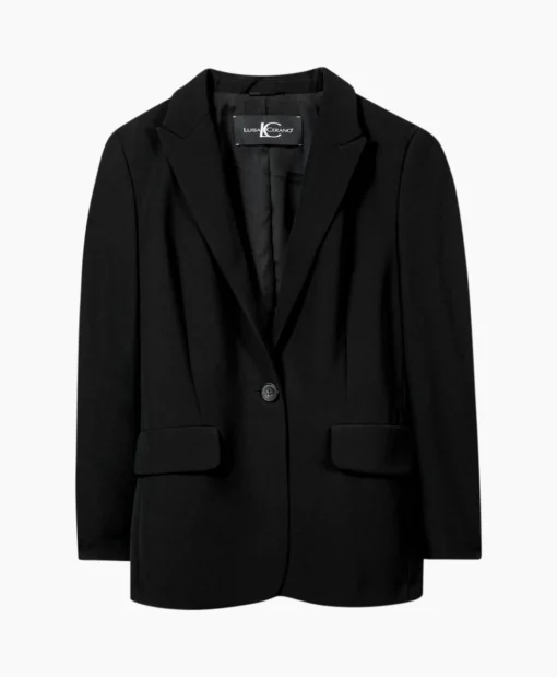 Luisa Cerano Blazer 498010/3417-0 Zwart Dessin