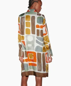 Luisa Cerano Midi Jurk 798495/3626-0 Diverse