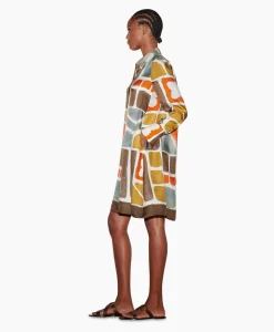 Luisa Cerano Midi Jurk 798495/3626-0 Diverse
