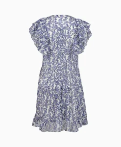 Marant Etoile Jurk Godrana Dress Blauw
