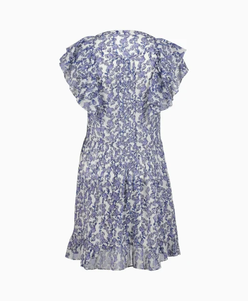 Marant Etoile Jurk Godrana Dress Blauw