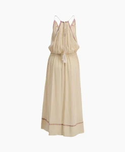 Marant Etoile Midi Jurk Siana-Ge Beige