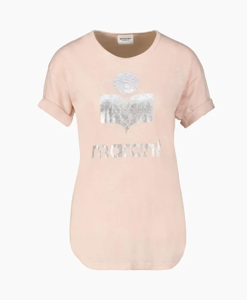 Marant Etoile T-Shirt Korte Mouw Koldi-Gc Pink