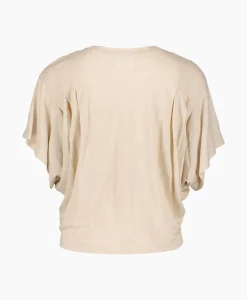 Marant Etoile T-Shirt Korte Mouw Kyanza-Gc Ecru