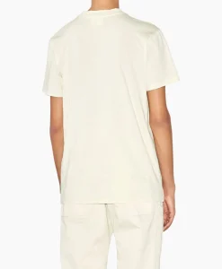 Marant Etoile T-Shirt Korte Mouw Ziliani-Ga Ecru