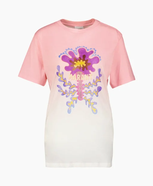 Marant Etoile T-Shirt Korte Mouw Zewel-Gc Rose