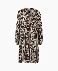 Marccain Additions Midi Jurk Ua 21.02 W10 Zwart