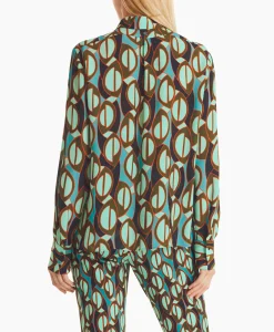 Marccain Collectie Blouse Wc 51.04 W04 Groen