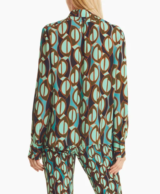 Marccain Collectie Blouse Wc 51.04 W04 Groen