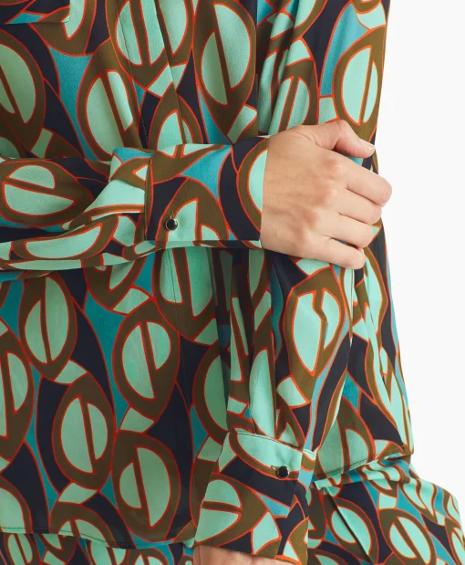 Marccain Collectie Blouse Wc 51.04 W04 Groen