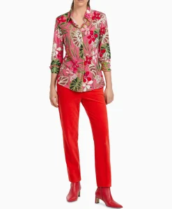 Marccain Collectie Blouse Vc 51.42 J28 Licht Rood