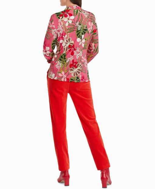 Marccain Collectie Blouse Vc 51.42 J28 Licht Rood