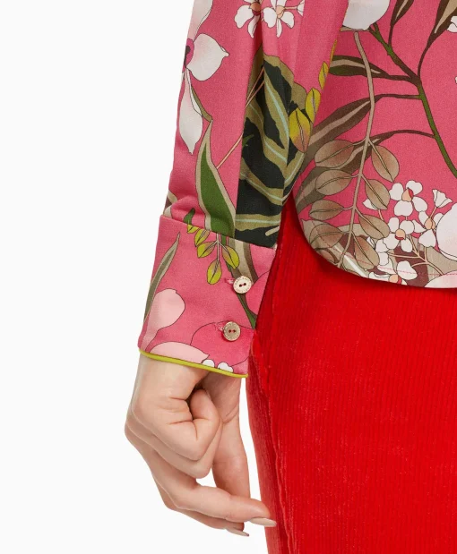 Marccain Collectie Blouse Vc 51.42 J28 Licht Rood