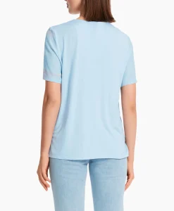 Marccain Collectie Blouse Wc 55.07 J08 Licht Blauw
