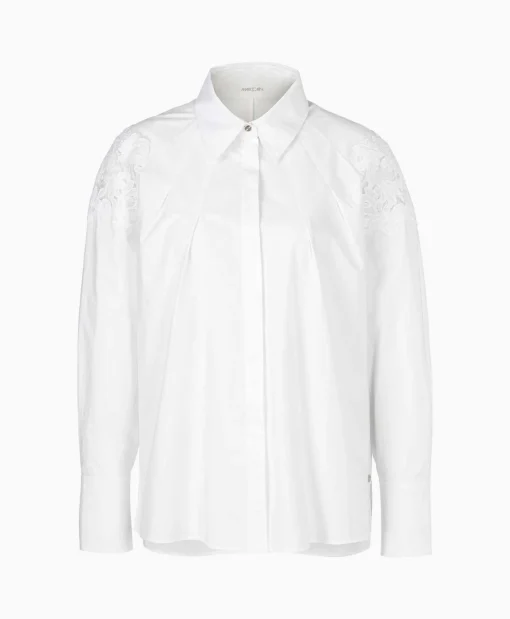 Marccain Collectie Blouse Wc 51.18 W16 Wit