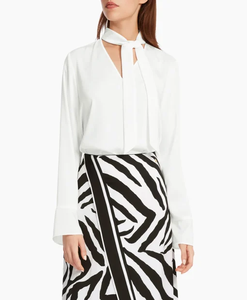 Marccain Collectie Blouse Wc 51.17 W08 Off White
