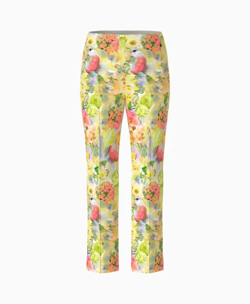 Marccain Collectie Broek Wc 81.12 J21 Midden Geel