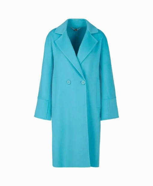 Marccain Collectie Coat Wc 11.02 W33 Turquoise