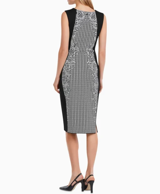 Marccain Collectie Jurk Vc 21.36 M66 Print + 2 Kleurig