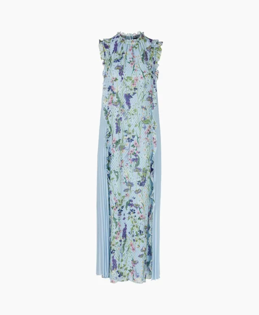Marccain Collectie Jurk Wc 21.24 W25 Licht Blauw
