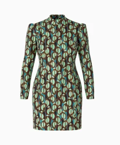 Marccain Collectie Jurk Wc 21.04 J01 Groen