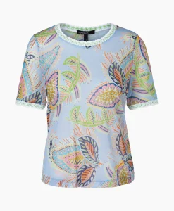 Marccain Collectie Pullover Wc 41.43 M44 Licht Blauw