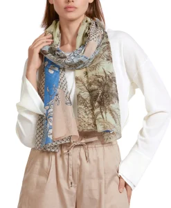 Marccain Collectie Sjaal Uc B4.15 Z08 Donker Groen