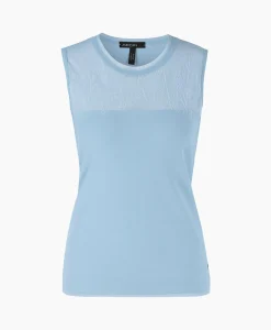Marccain Collectie Top Wc 61.07 M27 Licht Blauw