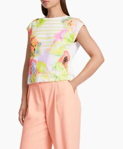 Marccain Collectie T-Shirt Wc 48.67 J25 Wit